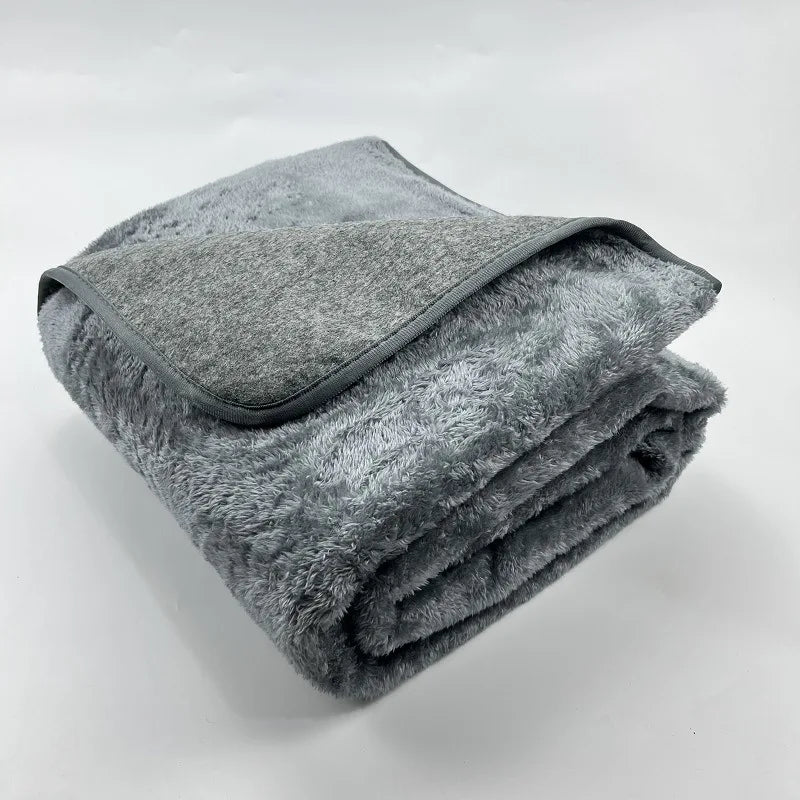 12V Electric Heated Travel Blanket – 9 Heat Settings, Timer & Machine Washable for Car, SUV, Truck, RV