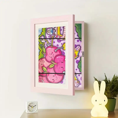 Forever Frame – Magnetic Wall Art Display for Kids, Holds 150 A4/A5 Sheets, 20x30cm