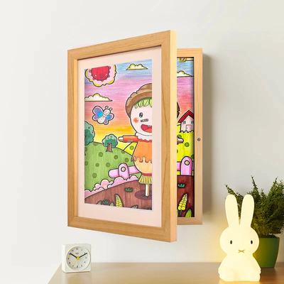 Forever Frame – Magnetic Wall Art Display for Kids, Holds 150 A4/A5 Sheets, 20x30cm